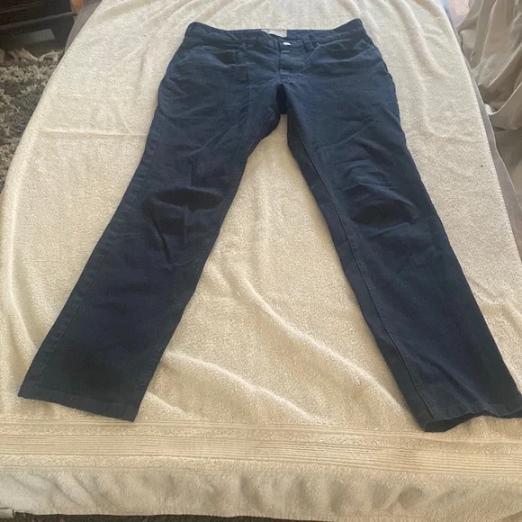 Everlane great Elastane/cotton blend bluish pants. So comfy and flattering. - Picture 3 of 15